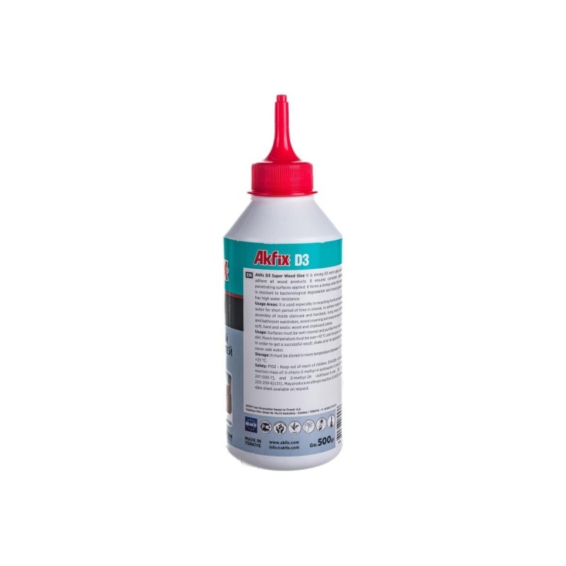 Клей ПВА Akfix D3, 500 гр (AS3242)
