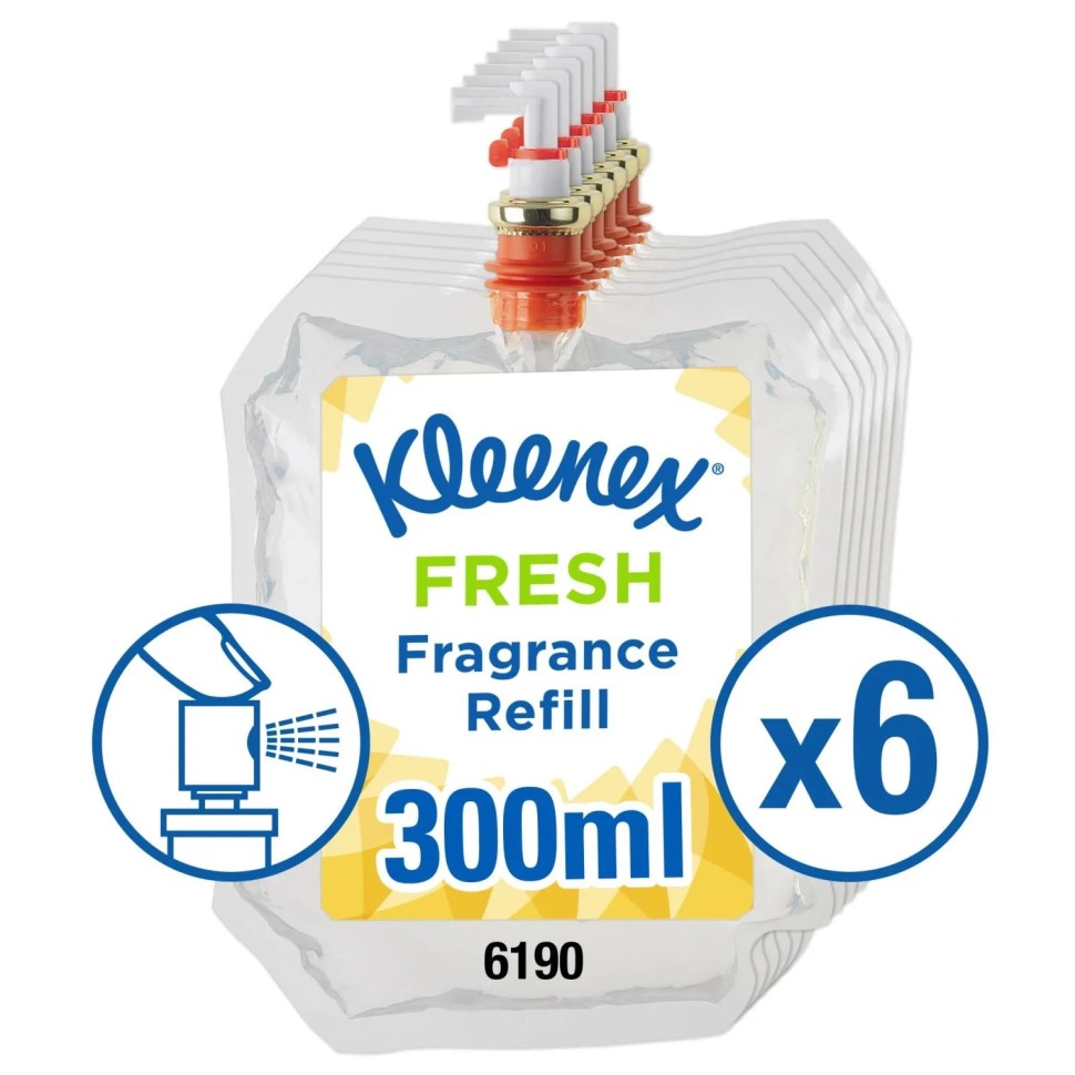 Картридж сменный Освежитель воздуха д/дисп КК Kleenex Свежесть, 6 шт 6190 Картридж сменный Освежитель воздуха д/дисп КК Kleenex Свежесть, 6 шт 6190