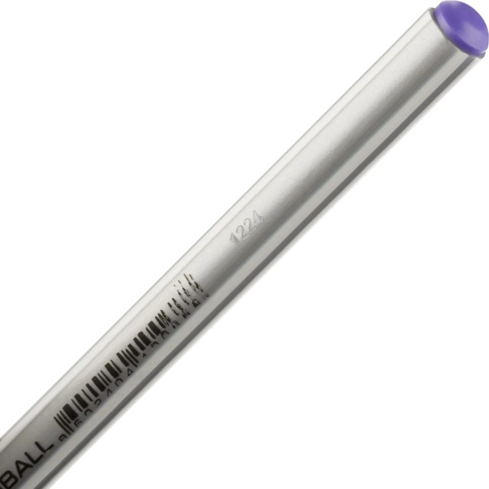 Ручка шариковая TRIBALL 1,0мм трехгранный корпус - цвет чернил фиолетовый