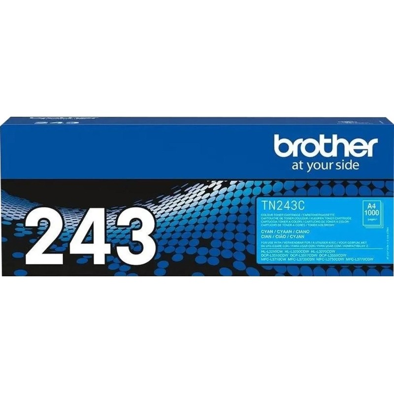 Картридж лазерный Brother TN-243C голубой