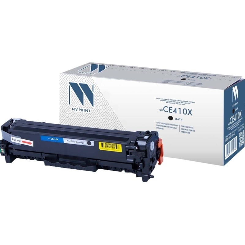 Картридж лазерный NV Print CE410X чер.для HP Color LaserJet 400 M451 (ЛМ)