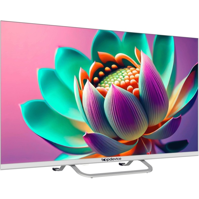 Телевизор 32 Topdevice TDTV32CS07H_WE, HD ready, смарт (Яндекс ТВ) белый