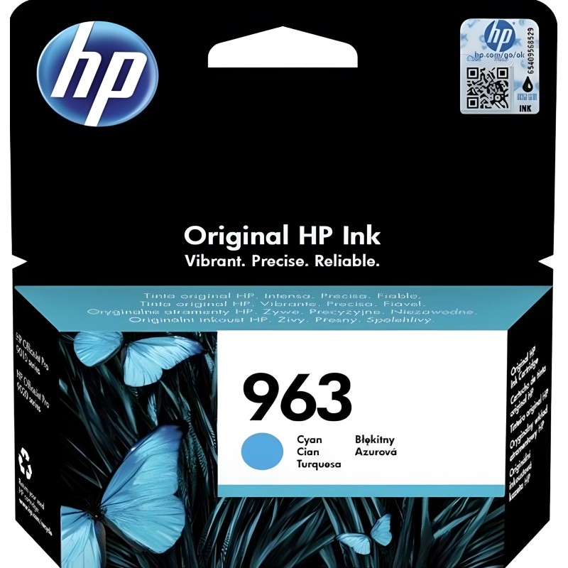 Картридж струйный HP 963 3JA23AE гол. для OJ Pro 9010/9020