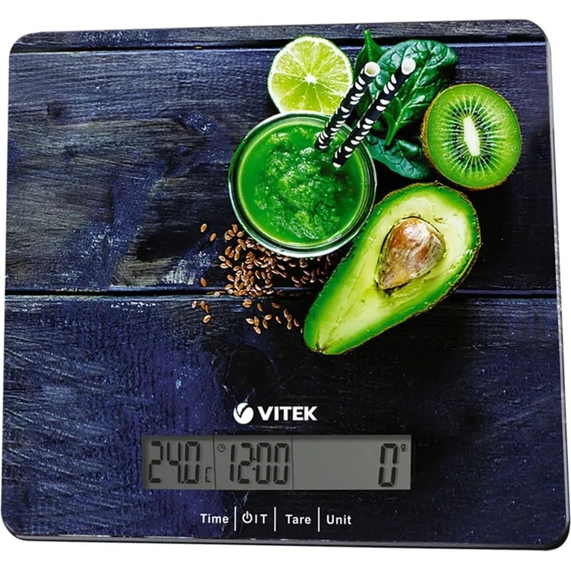 Весы Vitek VT-2425,кухонные электронные,макс.вес:5кг черный