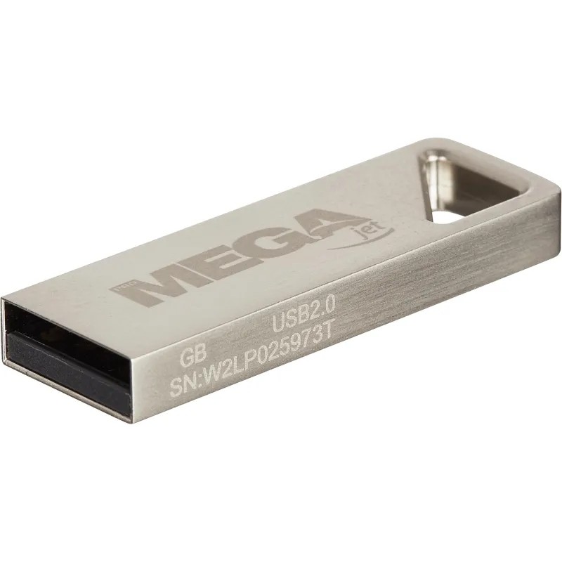 Флеш-память Promega Jet 8GB USB2.0 серебро, металл, под лого NTU326U2008GS
