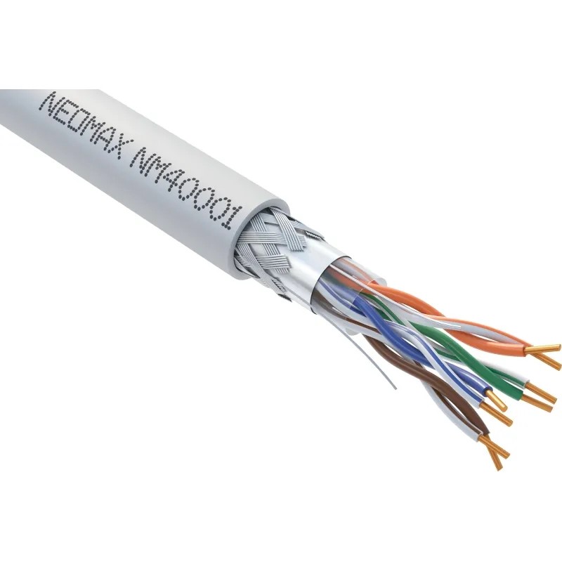 Кабель NEOMAX [NM40001] SF/UTP cat.5e 4 пары (305 м) 24 AWG Медь PVC