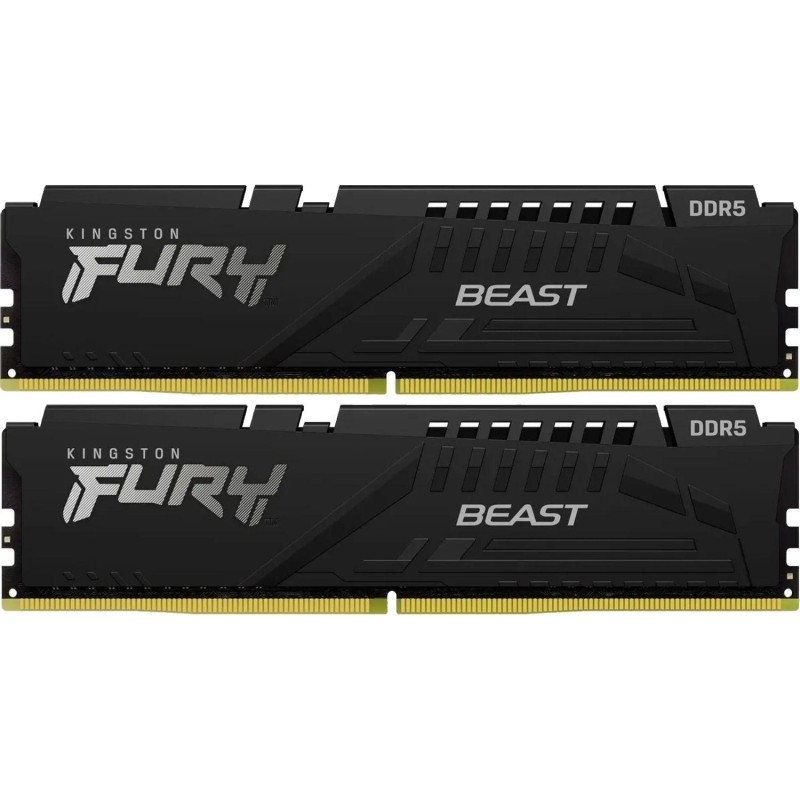 Модуль памяти Kingston FURY DDR5 DIMM 16GB(2x8Gb) 5200Мгц(KF552C36BBEK2-16)