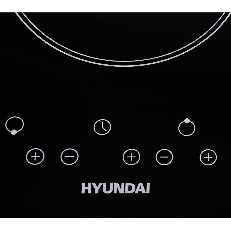 Варочная панель Hyundai HHI 3750 BG,индукционная,черный