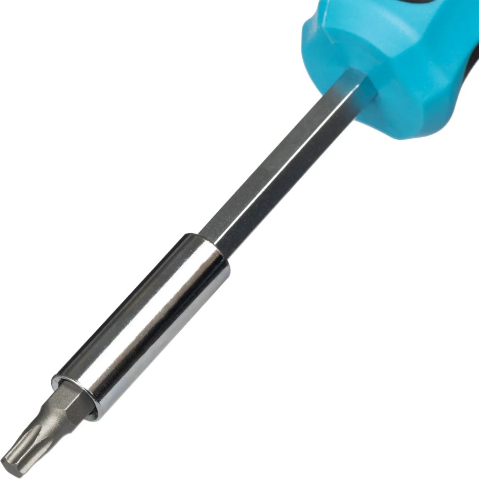 Отвертка Topfort с набором бит, 37 предметов (580137) Отвертка Topfort с набором бит, 37 предметов (580137)