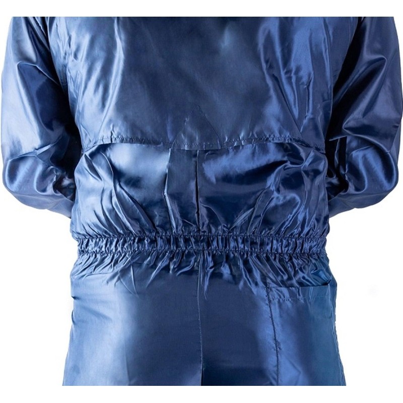 Комбинезон многоразовый защитный с капюшоном Jeta Safety JPC75b синий р. L