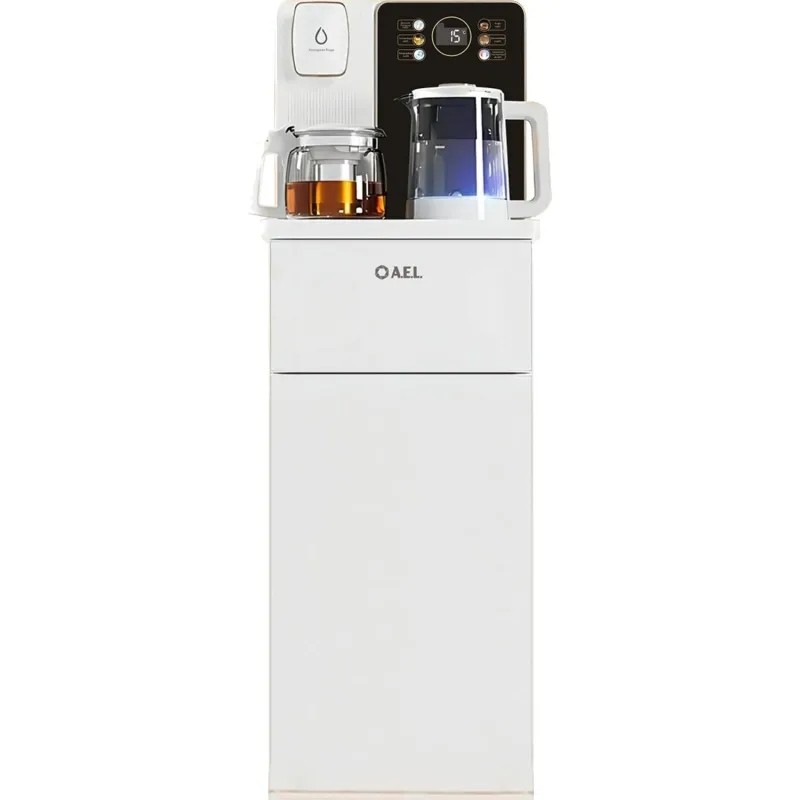 Кулер AEL TB83a-LD white,с чайным столиком Тиабар