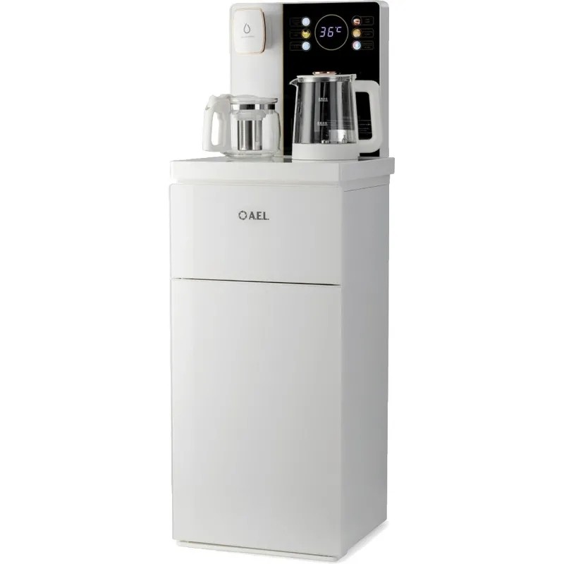 Кулер AEL TB83a-LD white,с чайным столиком Тиабар