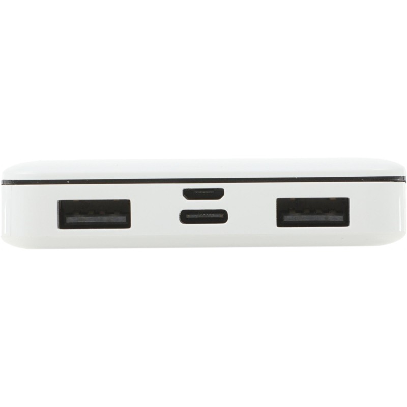 Внешний аккумулятор Cactus CS-PBFSKT-10000 10000mAh 2.1A 2xUSB белый