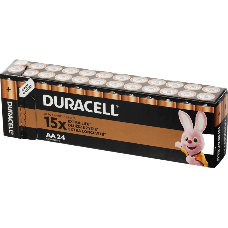 Батарейка DURACELL Basic MN1500 LR6 AA BL24 24шт/уп