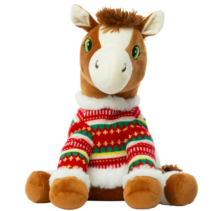 Новогодний сладкий подарок Лошадка Гром Игрушка 1000 грамм, K030