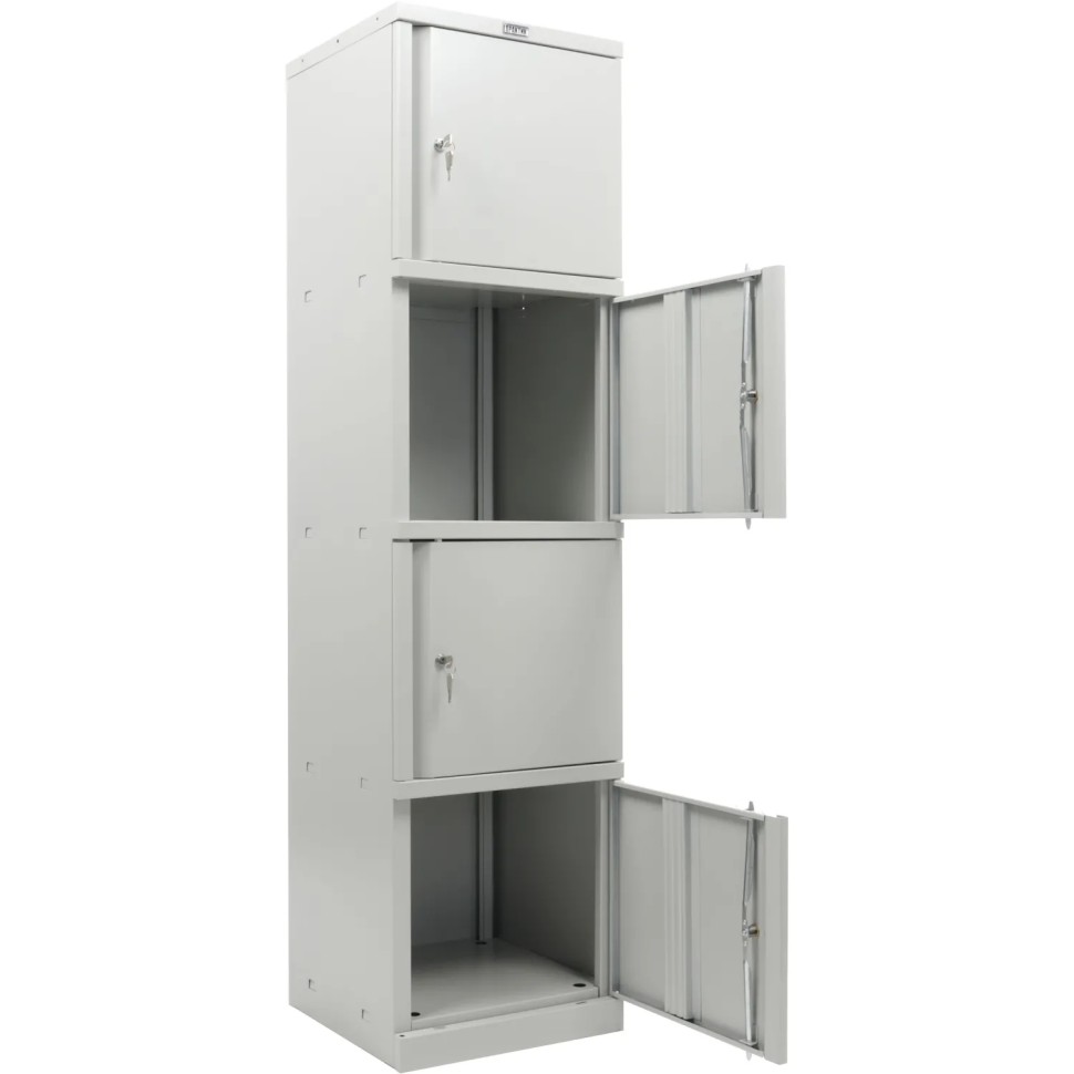 Шкаф для бумаг ПРАКТИК АМ 1845/4 4 дв 472х458х1830 Шкаф для бумаг ПРАКТИК АМ 1845/4 4 дв 472х458х1830