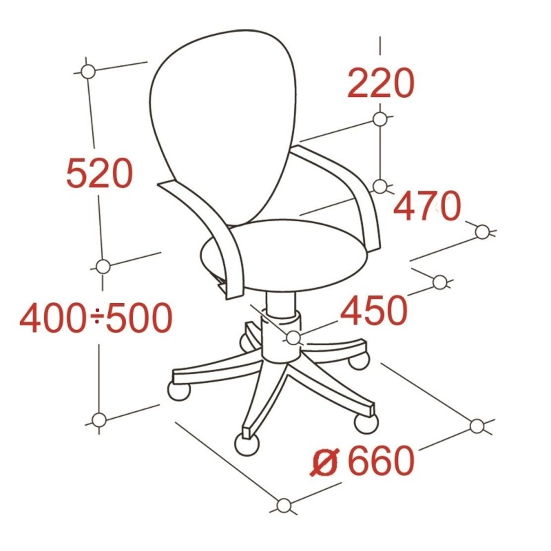 Кресло UP_EChair-203 PTW net ткань черная, сетка синяя, хром
