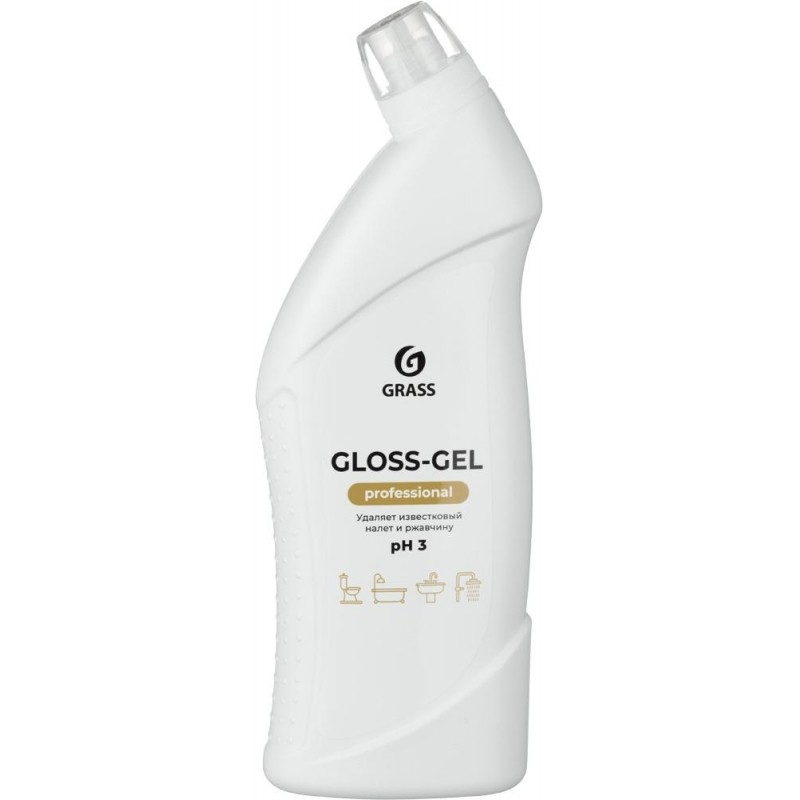 Профхим сантех кисл д/деликат ухода акрил-мет Grass/Gloss Gel PROF, 0,75л