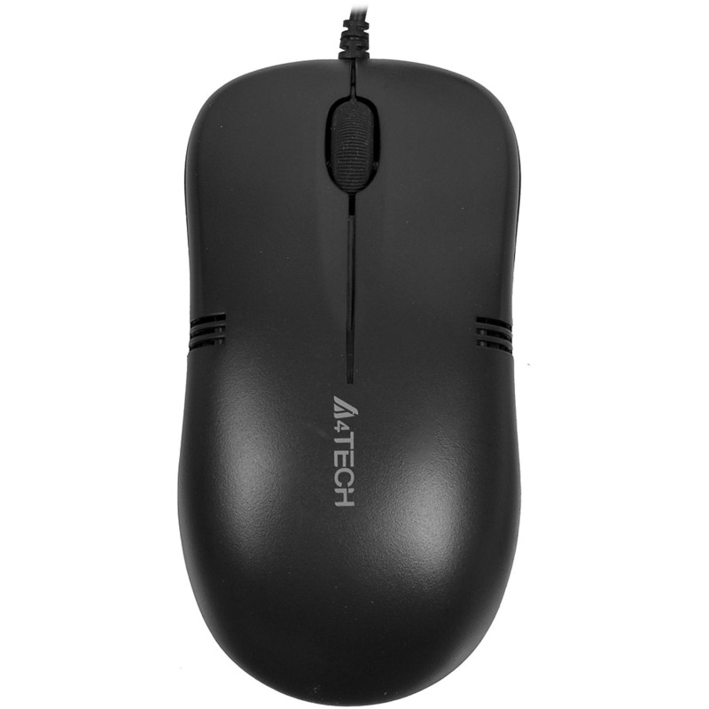 Мышь компьютерная A4Tech OP-560NUS черный (1200dpi) silent USB/3but