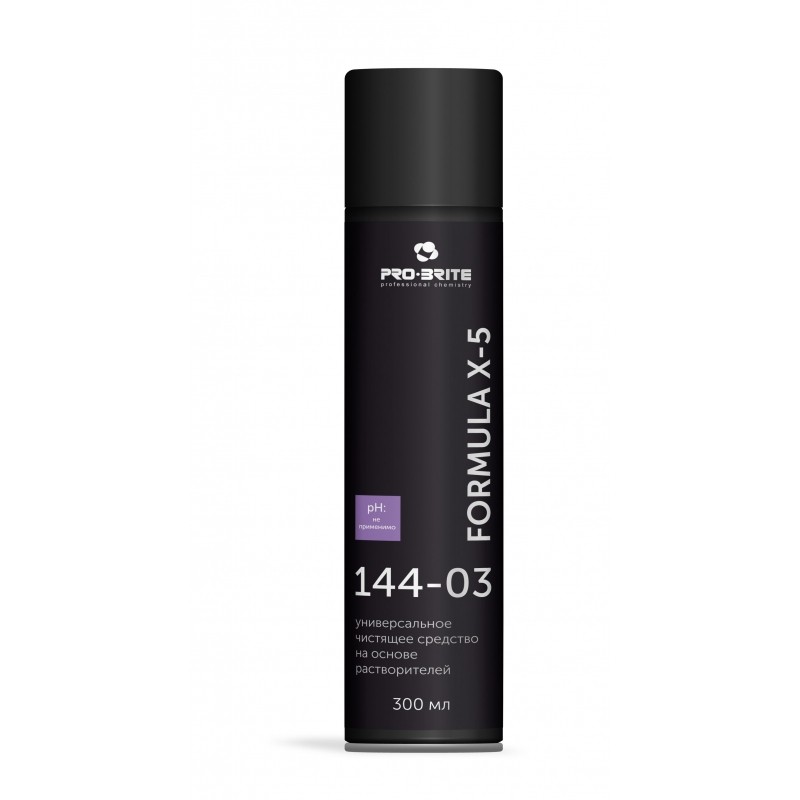 Профхим спец пятновыв-растворит слож.загрязн Pro-Brit/FORMULA X-5,0,3л_аэр