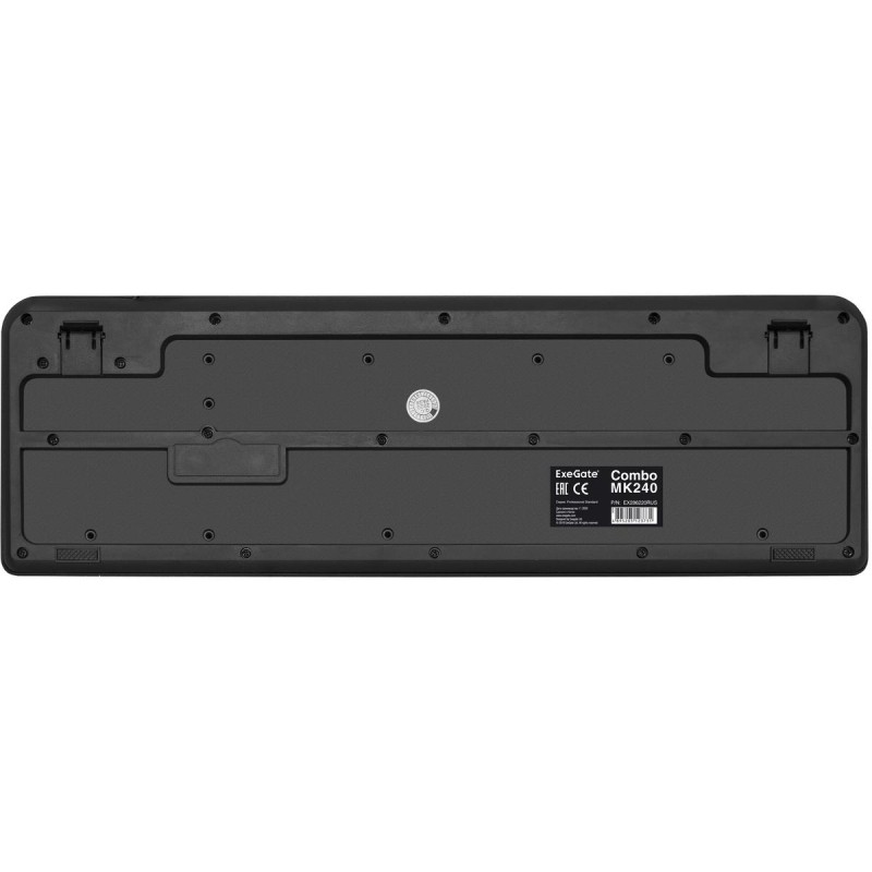 Набор клавиатура+мышь ExeGate Professional Combo MK240 черный(EX286220RUS)
