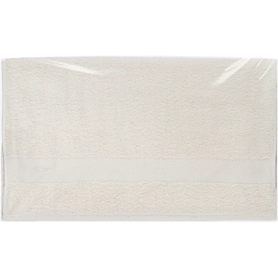 Набор полотенец махровых бордюр 440 г/м2, 50х90 кремовый, 10шт