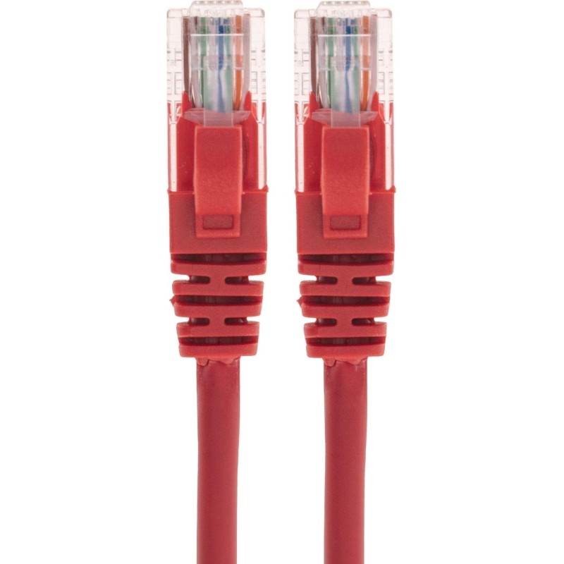 Патч-корд REXANT (02-0103-05) U/UTP, CAT 5e, 26AWG, LSZH, красный, 0,5м