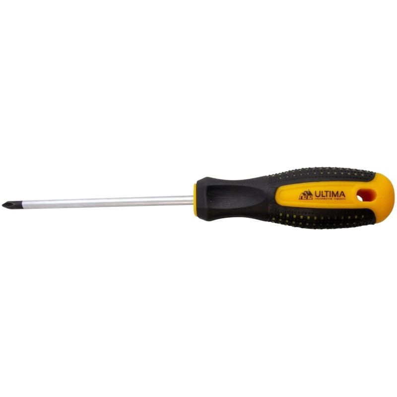 Отвертка Ultima Ph1х100 мм, CrV, 2-х компонент. рукоятка anti slip 124026