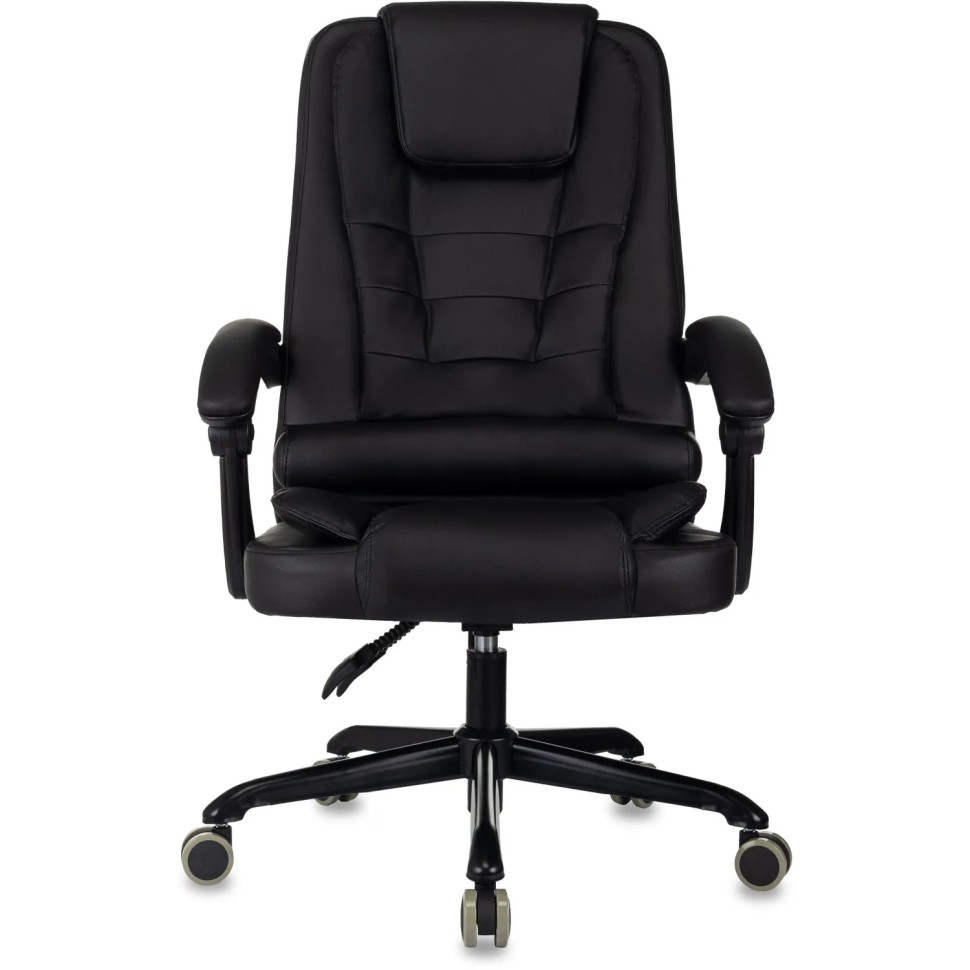 Кресло БР Комус Мебель EChair 564 экокожа,черный, металл