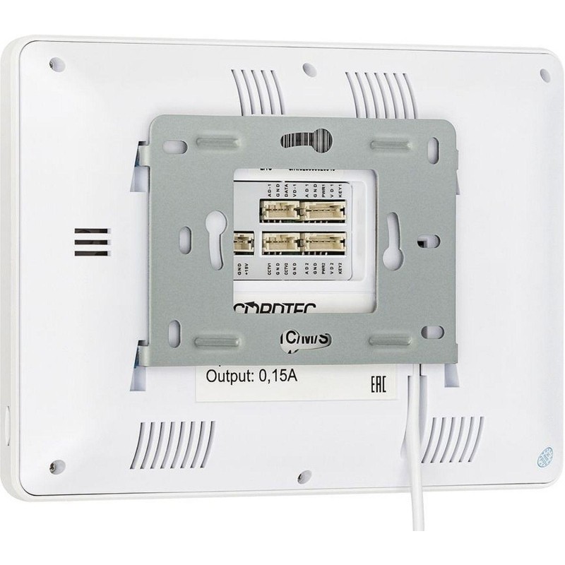 Монитор домофона ACCORDTEC AT-VD751C/M/SD WH  аналоговый, белый