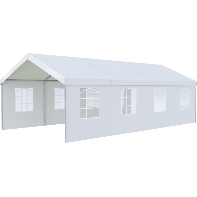 Тент LS_ садовый Green Glade 1093 4х8х3,2м полиэтилен (3 коробки)