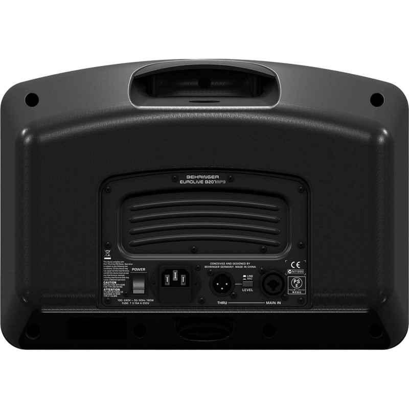 Акустическая система Behringer B207MP3, активная, 125Вт, эквалайзер, MP3