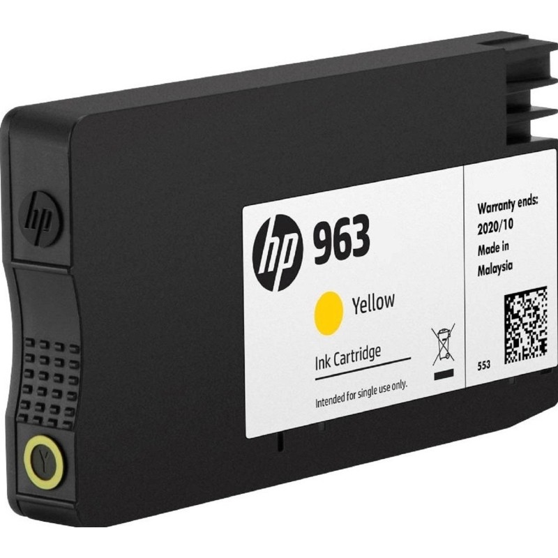 Картридж струйный HP 963 3JA25AE жел. для OJ Pro 9010/9020