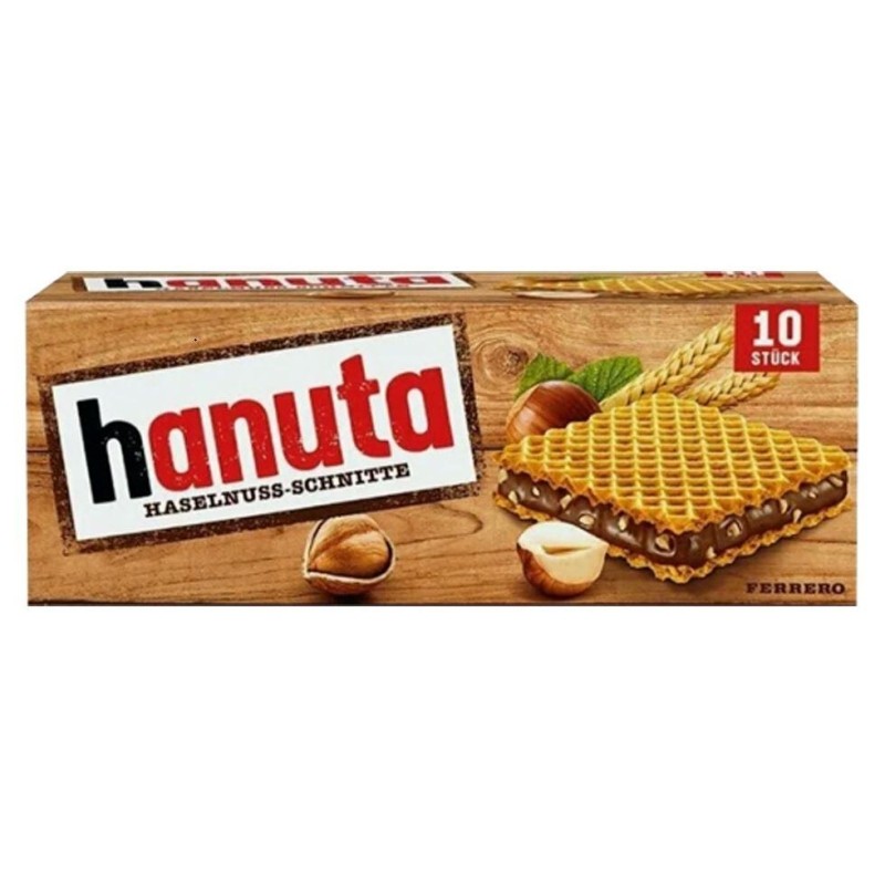 Вафли Hanuta с шоколадно-ореховой начинкой 220 г
