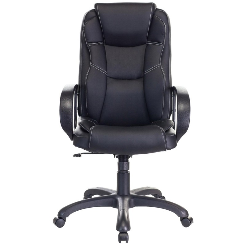 Кресло VB_Бюрократ для руковод CH-839 черный Leather Black эко.кожа пластик