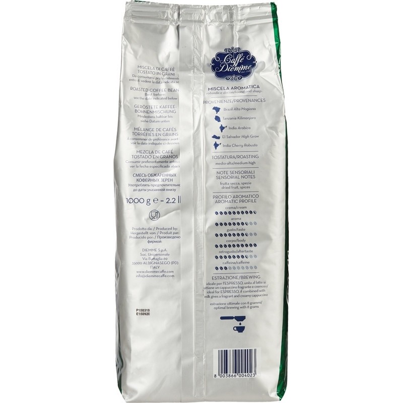 Кофе Diemme Caffe Miscela Aromatica в зернах, 1 кг
