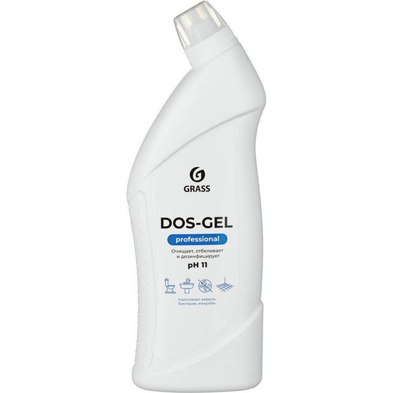 Профхим сантех щел д/комплекс уборки,отбел/дез-эф Grass/DOS Gel PROF, 0,75л