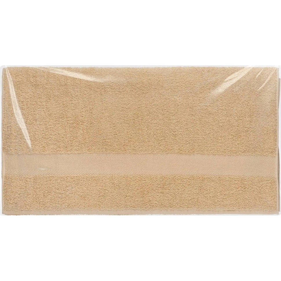 Набор полотенец махровых бордюр 440 г/м2, 40х70 песочный, 10шт