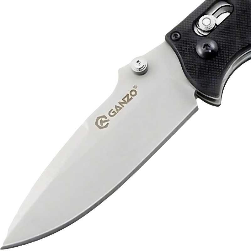 Нож Ganzo  черный G704