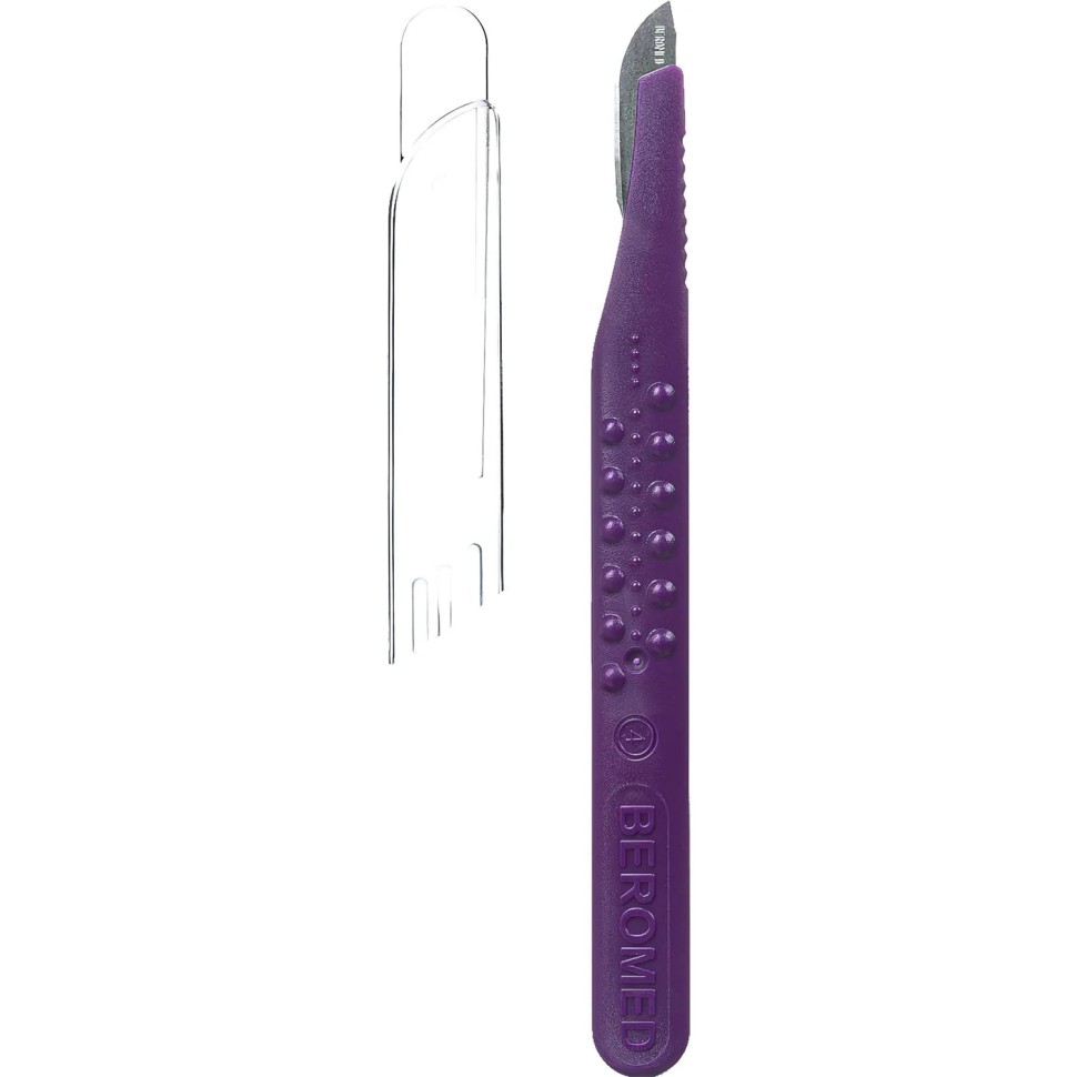 Скальпель стер, лезв.из в/угл.ст. р-20 Beroblade 10шт/уп