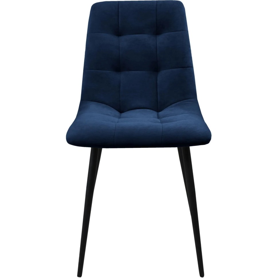 Стул GL_Риполи ЭМАЛЬ ЧЕРНЫЙ МУАР Catania Dark Blue/темно-синий