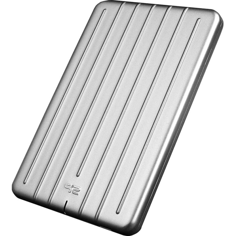 Портативный HDD Silicon Power Armor A75 1 TB USB 3.2, серебристый, алюминий