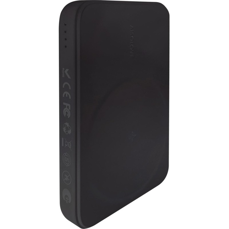 Внешний аккумулятор SOLOVE (Mi) W12 5000mAh MagSafe 20W QC+PD 3A, черный