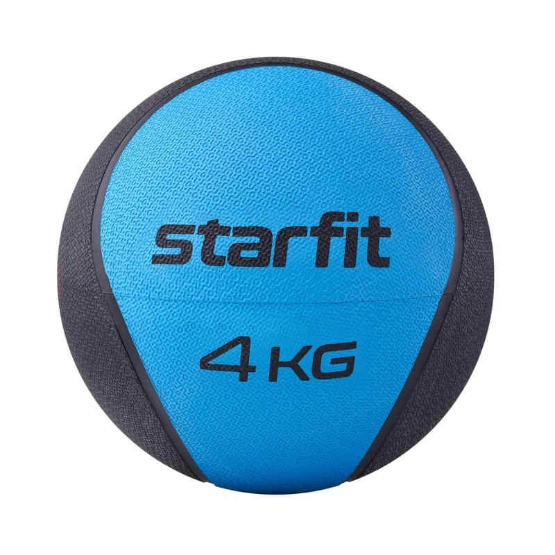 Медбол высокой плотности STARFIT GB-702 4 кг, синий,УТ-00018937