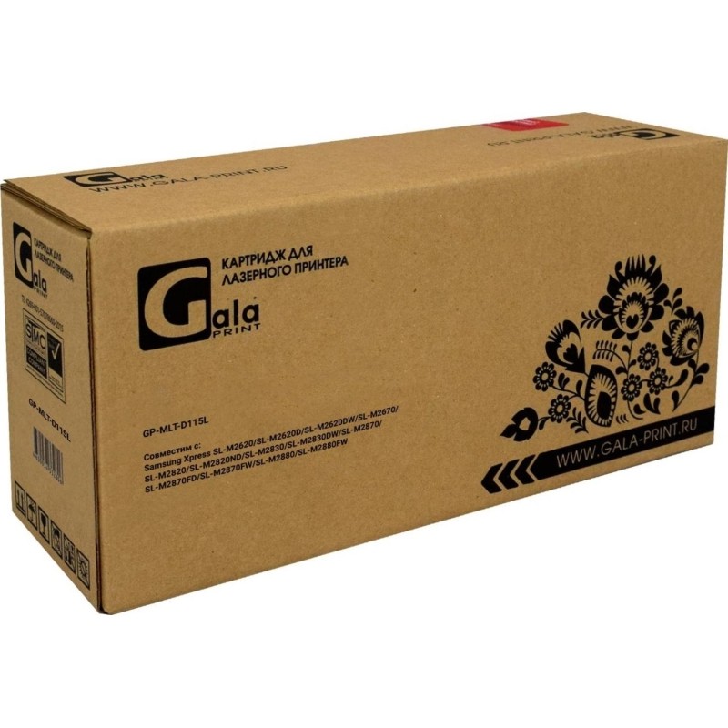 Картридж лазерный Galaprint MLT-D115L чер. пов.емк. для Samsung M2620