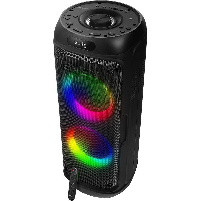Акустическая система Sven PS-770, 2x50Вт, FM/USB/microSD, LED, аккум