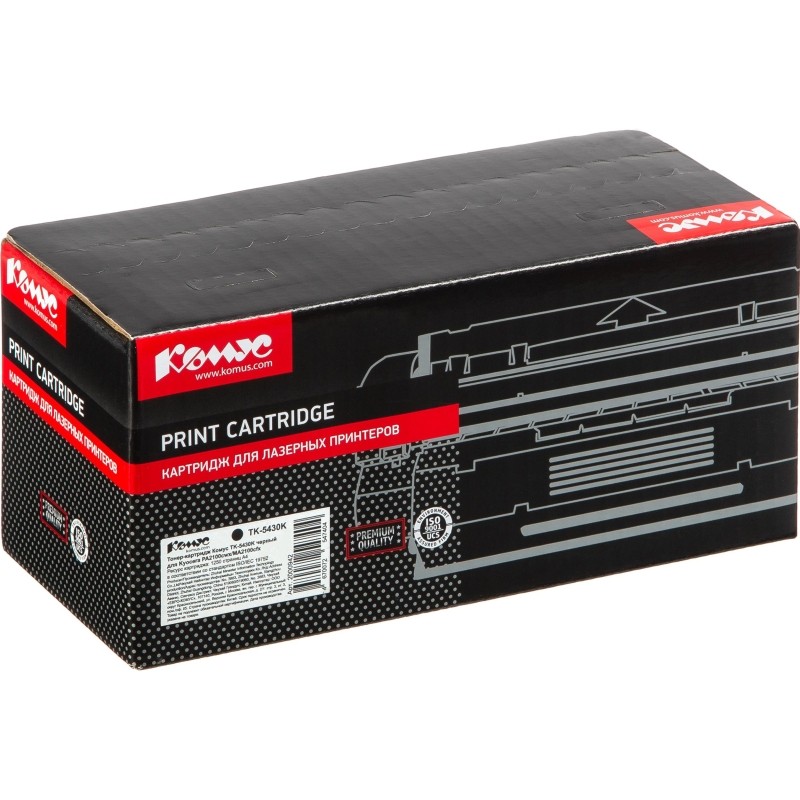 Тонер-картридж Комус TK-5430K чер. для Kyocera PA2100cwx/MA2100cfx