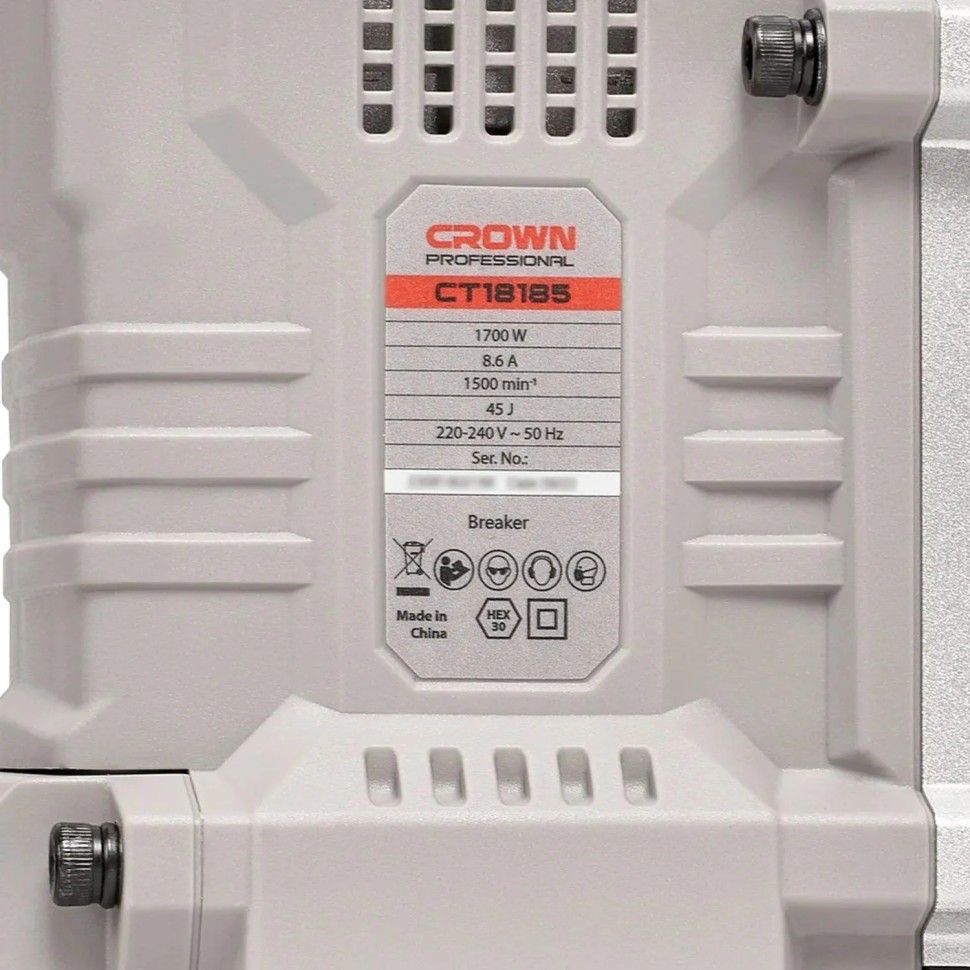 Отбойный молоток CROWN CT18185 BMC