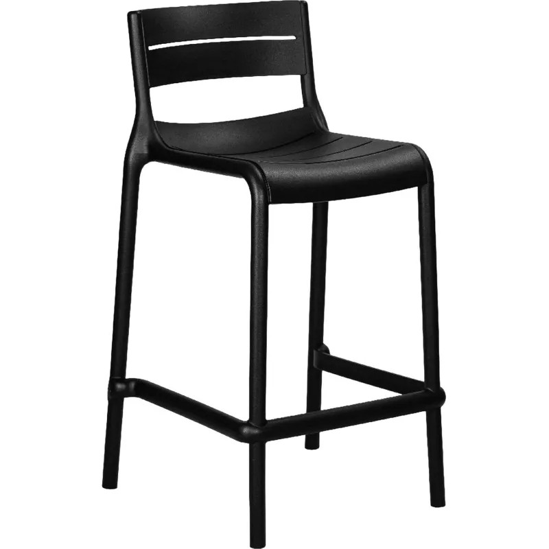 Стул полубарный LO_DOBRIN NESSA LMZL-PP905-1_P_B-03 черный Стул полубарный LO_DOBRIN NESSA LMZL-PP905-1_P_B-03 черный