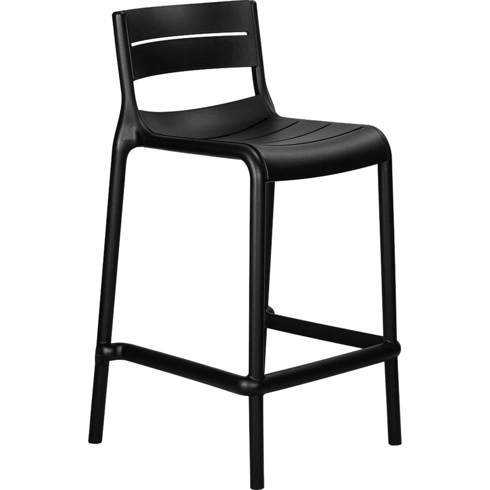 Стул полубарный LO_DOBRIN NESSA LMZL-PP905-1_P_B-03 черный Стул полубарный LO_DOBRIN NESSA LMZL-PP905-1_P_B-03 черный